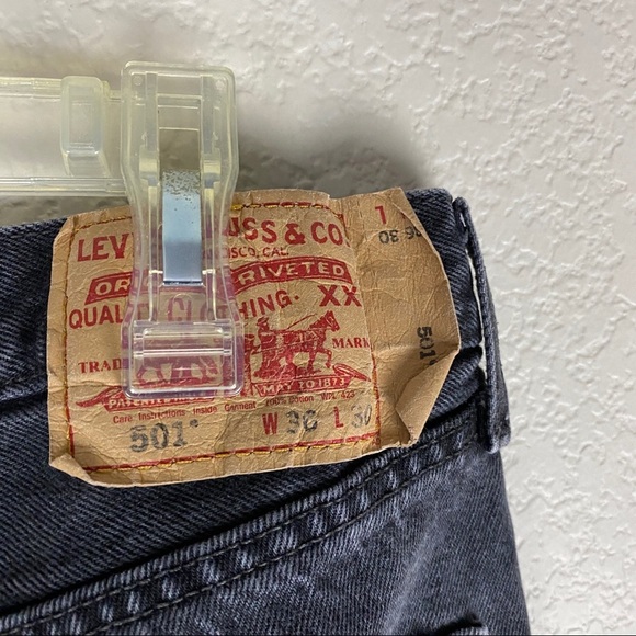 Levis 501 Jeans 36x30 Vintage - Picture 6 of 9